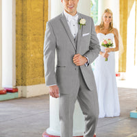 Heather Grey Aspen Slim Fit Tuxedo