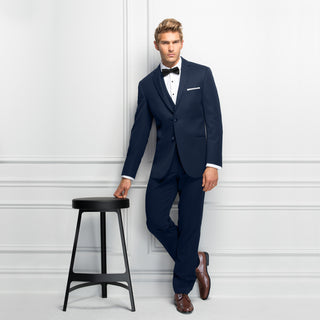 Michael Kors Navy Ultra Slim Fit Tuxedo