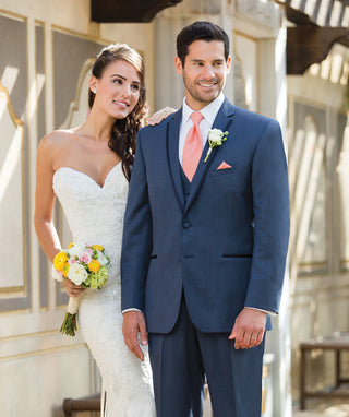 Slate Blue Aspen Slim Fit Tuxedo