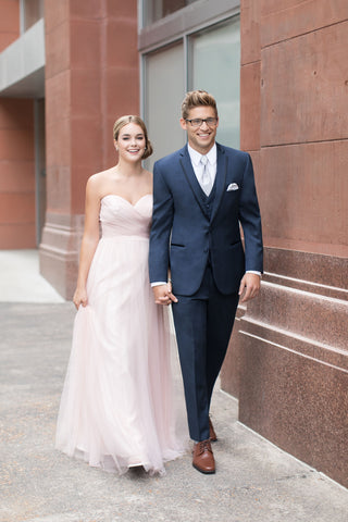 Slate Blue Aspen Slim Fit Tuxedo