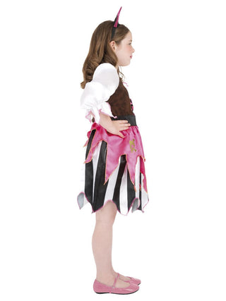 Pink Pirate Kids Costume