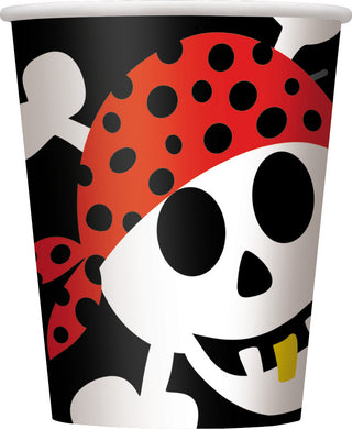 Pirate Fun - Cups/ 8 Count /9 oz.