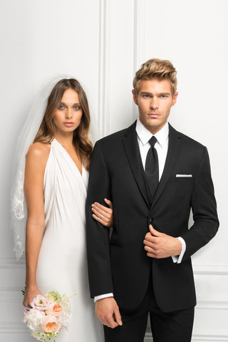 Michael Kors Black Ultra Slim Fit Tuxedo