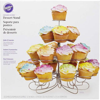 White 4-Tier Dessert Tower Cupcake Stand