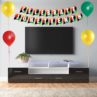 Celebrate Juneteenth Banner 8 ft