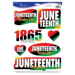 Juneteenth Peel 'N Place Stickers