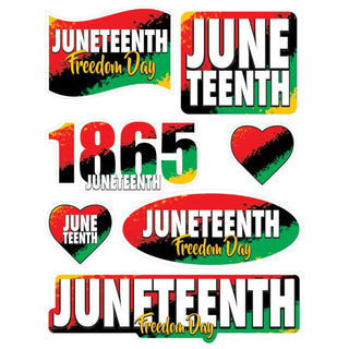 Juneteenth Peel 'N Place Stickers