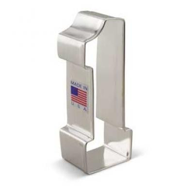 Number 1 cookie cutter