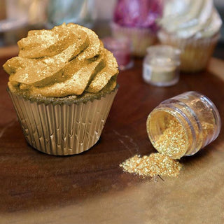 Bright Gold Edible Glitter Tinker Dust