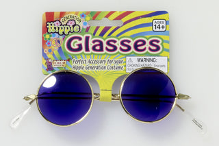 Hippie Glasses - Blue Lenses