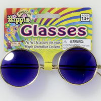 Hippie Glasses - Blue Lenses