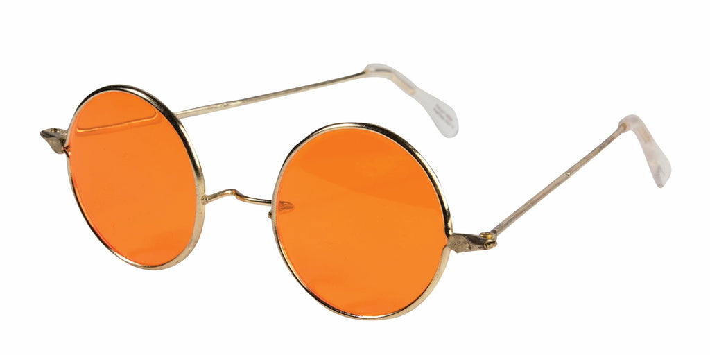Hippie Glasses - Orange Lenses