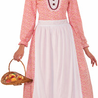 Adult Pink Pioneer Lady Dress Costume