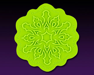 Marvelous Molds/ Dancer Cakeflake/Silicone Onlays
