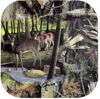 Next Camo Deer  7" Salad Plates - 8 Count