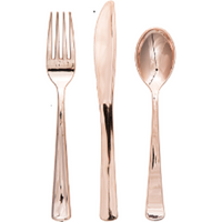 Premium Quality Cutlery - Rose Gold