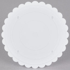 Separator Plate - Scalloped Edge - 14 Inch.