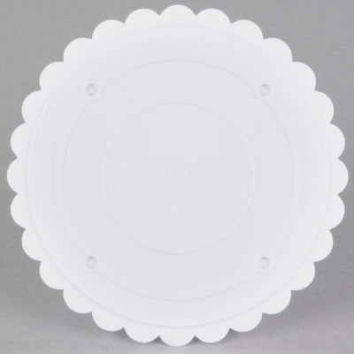 Separator Plate - Scalloped Edge - 10 Inch.