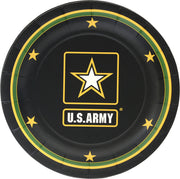 Official US Army Party Collection - 7" Dessert Plates/8 Count/Heavyweight