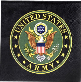 Official US Army Party Ware - Luncheon Napkins/ 16 Count / 3 Ply