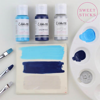 Sweet Sticks Edible Paint- Pastel Blue