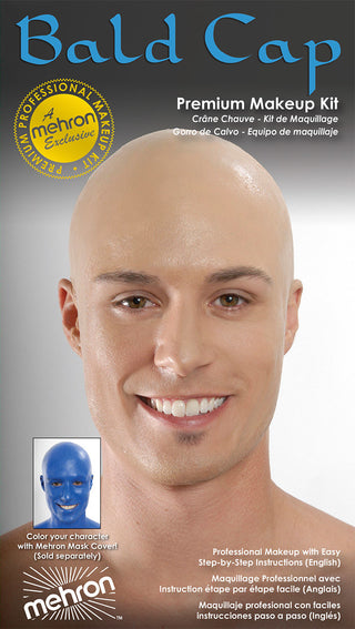 Mehron Professional Bald Cap Kit