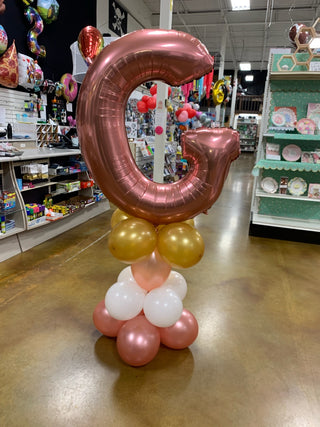 Name/Letter Balloon Columns