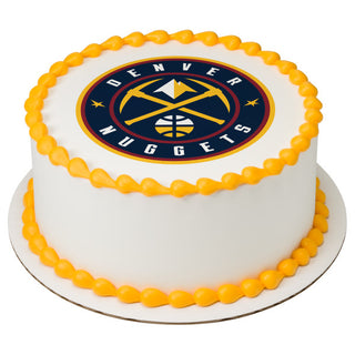 Denver Nuggets Edible Image Cake Topper