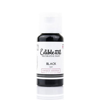 Sweet Sticks Edible Paint-Black