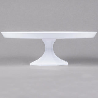 Plastic White 11.75 Cake Stand