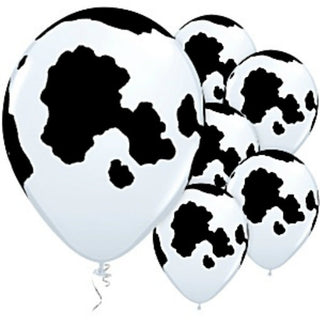 Cow Print Latex Balloon