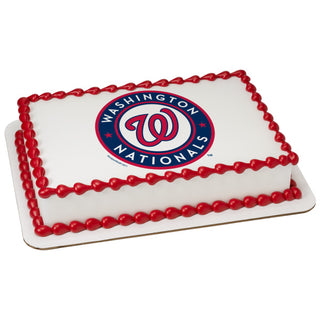 Washington Nationals Edible Image Cake Topper