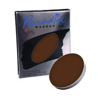 Mehron's Paradise Face Paint/ Dark Brown/ 0.25 oz.