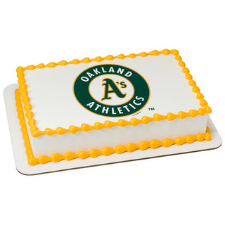 Oakland Athletics Edible Image Cake Topper