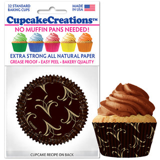 Simply Elegant Cupcake Liners 32 Ct