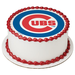 Chicago Cubs Edible Image Cake Topper