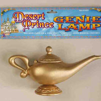 Gold Aladdin Genie Lamp