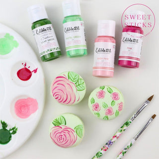 Sweet Sticks Edible Paint- Pastel Green