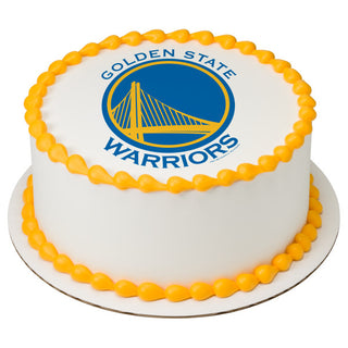 Golden State Warriors Edible Image Cake Topper