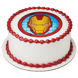 Iron Man Edible Image