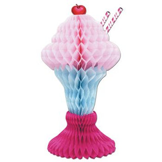 Ice Cream Sundae - Tissue Decoration