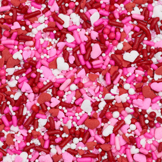 Red Heart Sprinkle Valentine Mix 27 oz