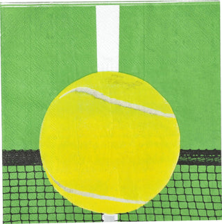 Tennis Party Beverage Napkin