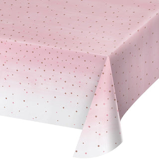 Rose Gold Geometric Tablecover