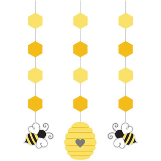 Bumble Bee Party Hanging Cutouts