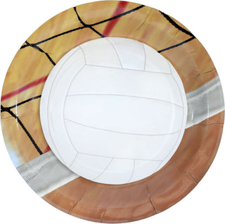 Volleyball Party Dinner Plates