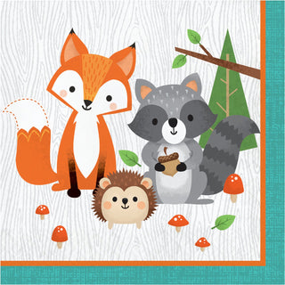 Large Woodland Party Napkins