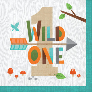 Wild One Party Napkins