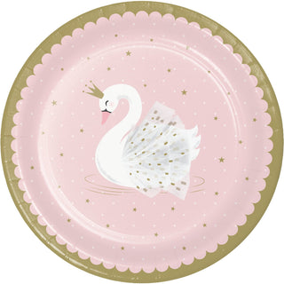 Swan Party Plates