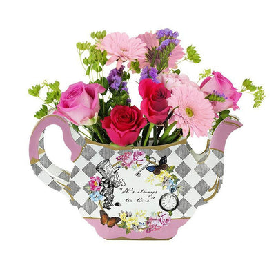 Alice in Wonderland Teapot Centerpiece
